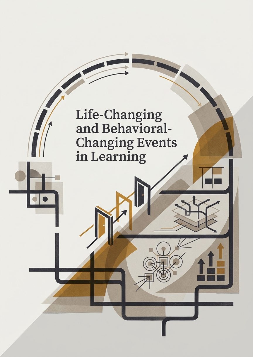 Life-Changing and Behavioral-Changing Events in Learning cover