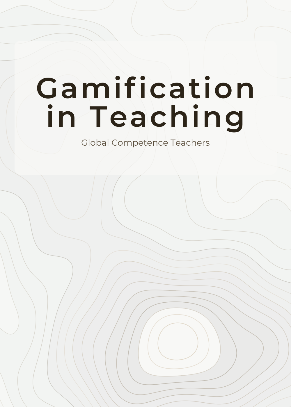 Gamification in Teaching