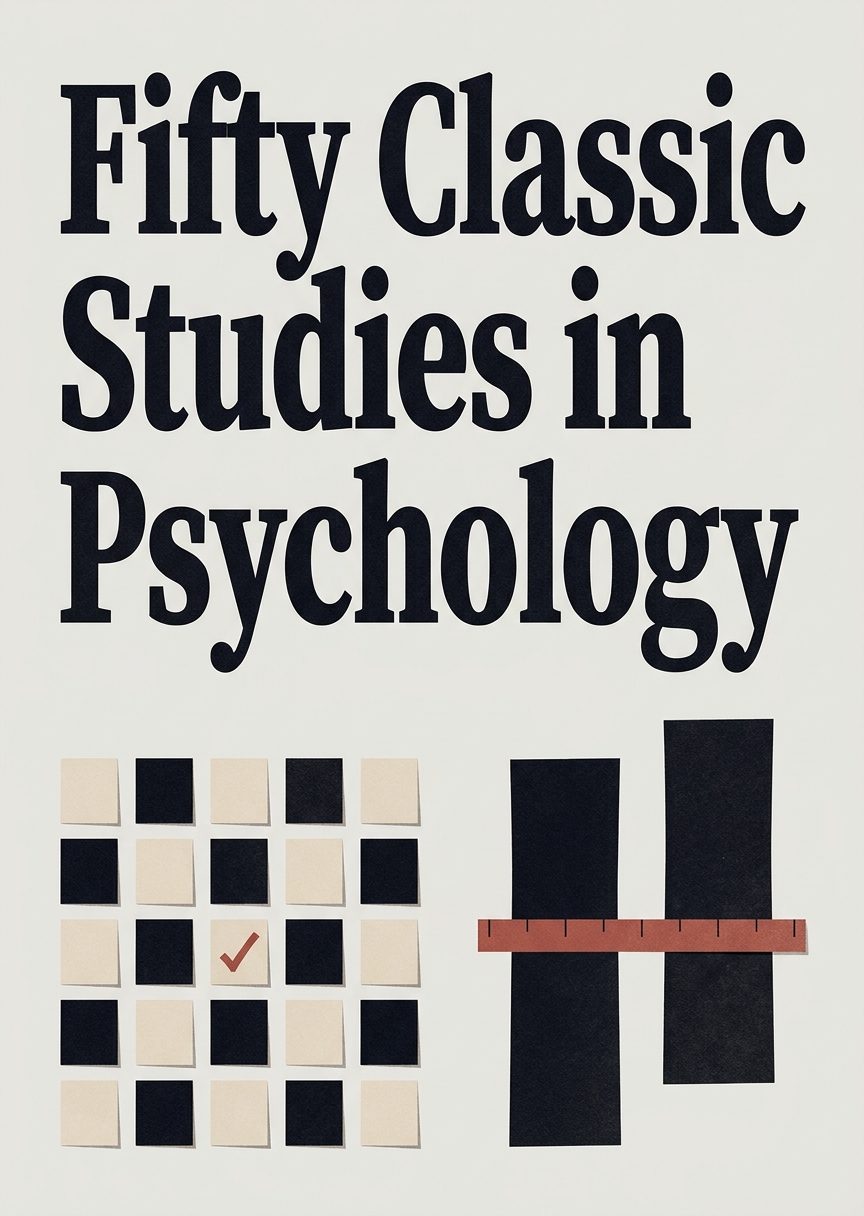 Fifty Classic Studies in Psychology