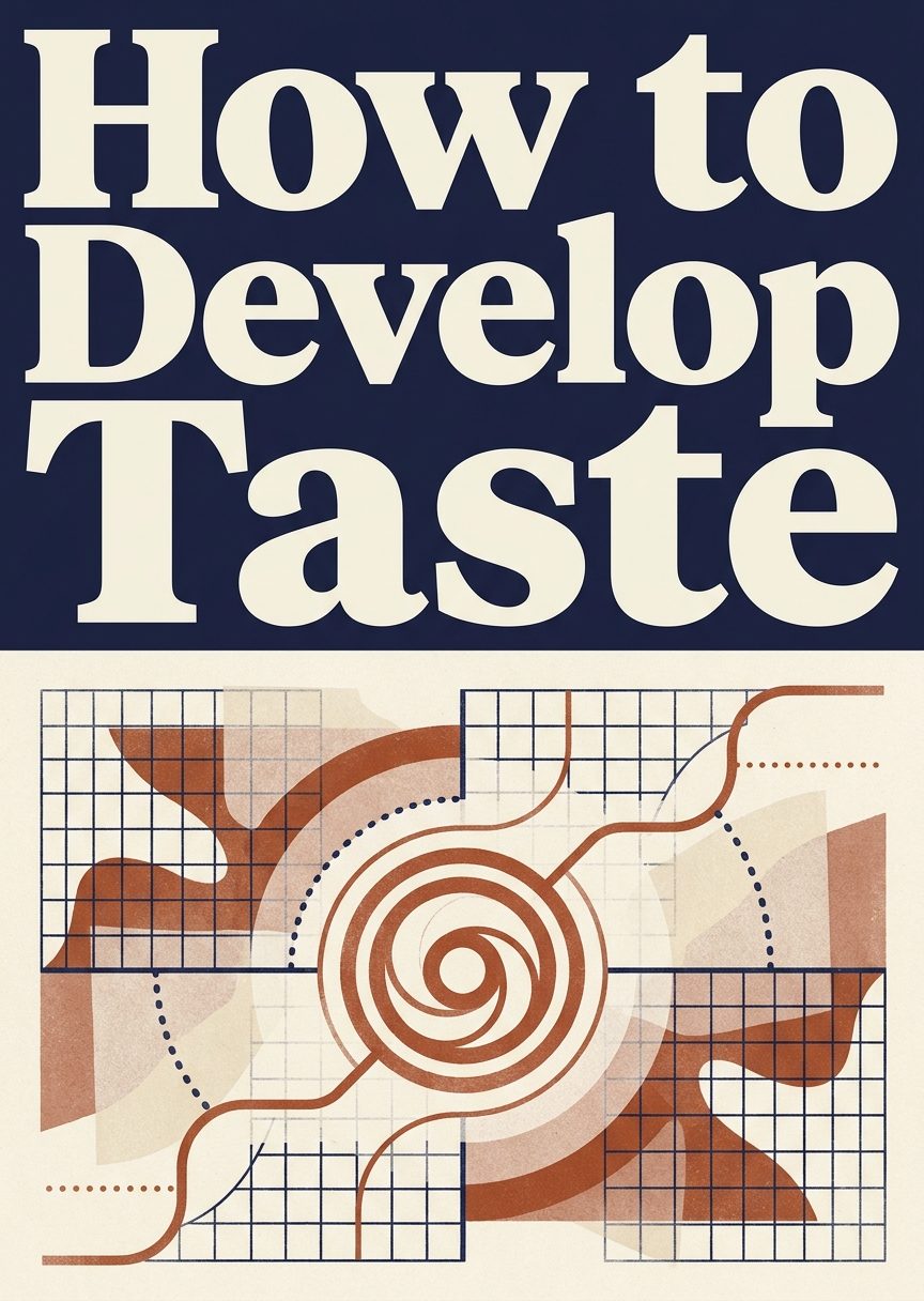How to Develop Taste